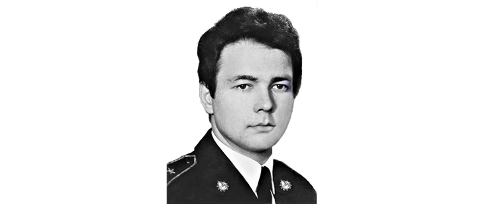 straszy chorąży pożarnictwa Andrzej Morta
