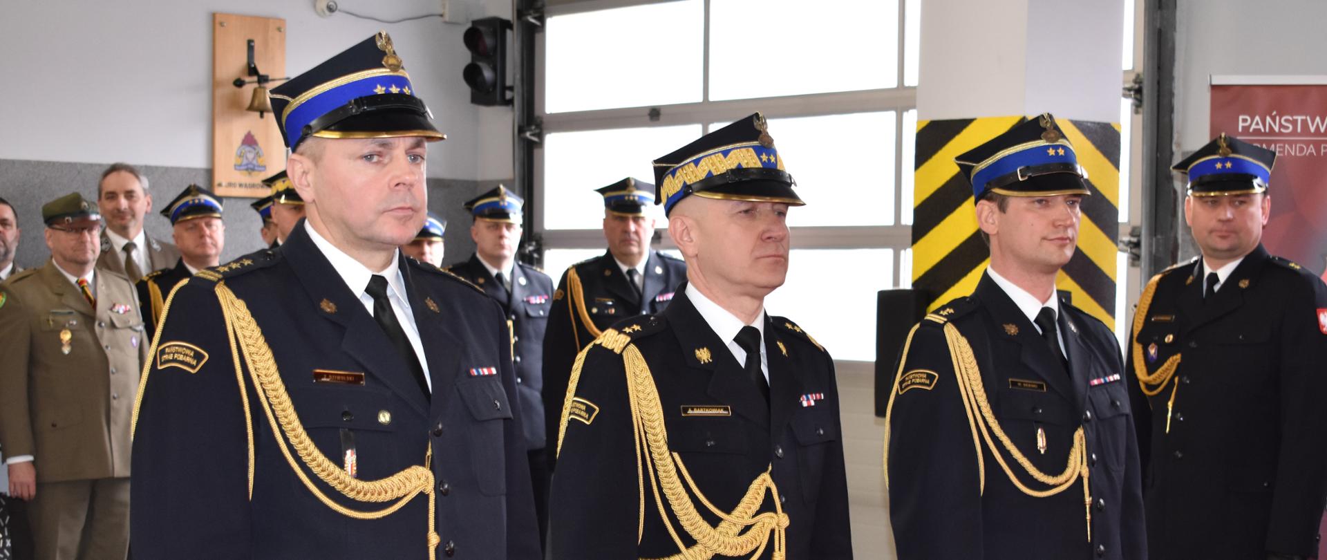 Uroczysta zbiórka KP PSP Wągrowiec 