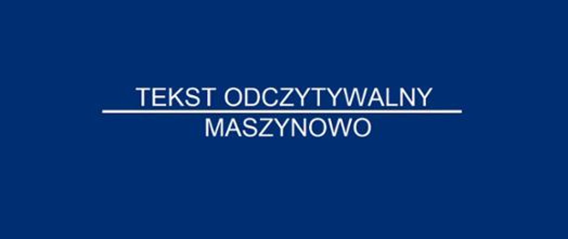 Tekst odczytywalny maszynowo