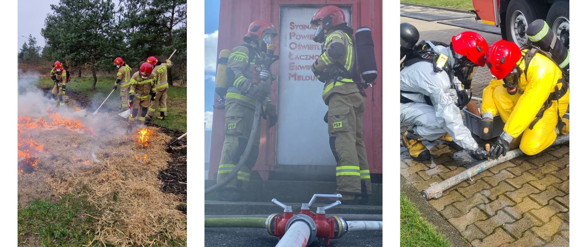 Marcowe szkolenia doskonalące wielkopolskich strażaków