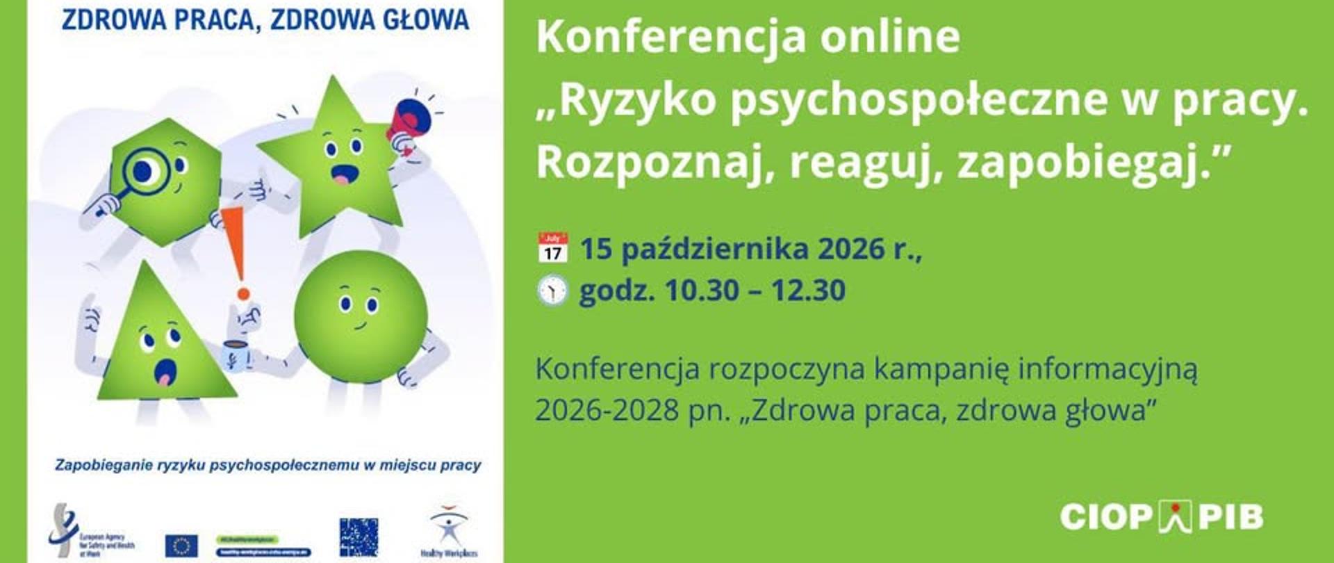 Konferencja online ryzyko społeczne w pracy