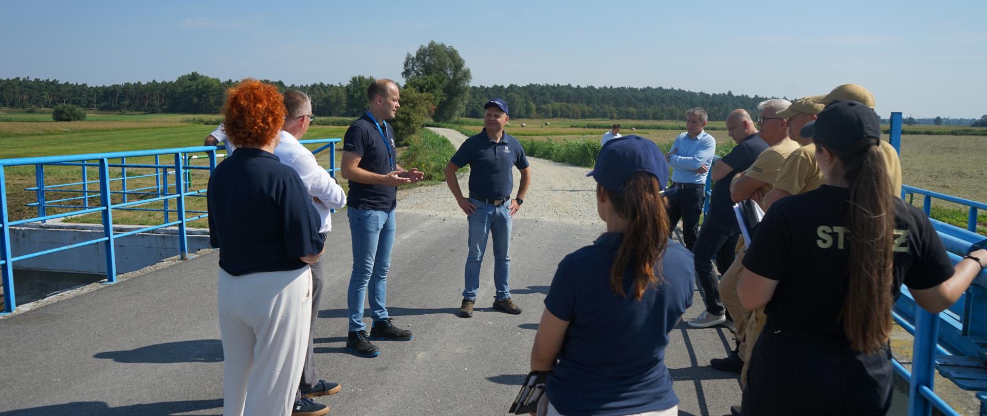 Przegląd obiektów hydrotechnicznych na terenie Nadzoru Wodnego Kościan z udziałem służb i samorządów, 04.08.2026