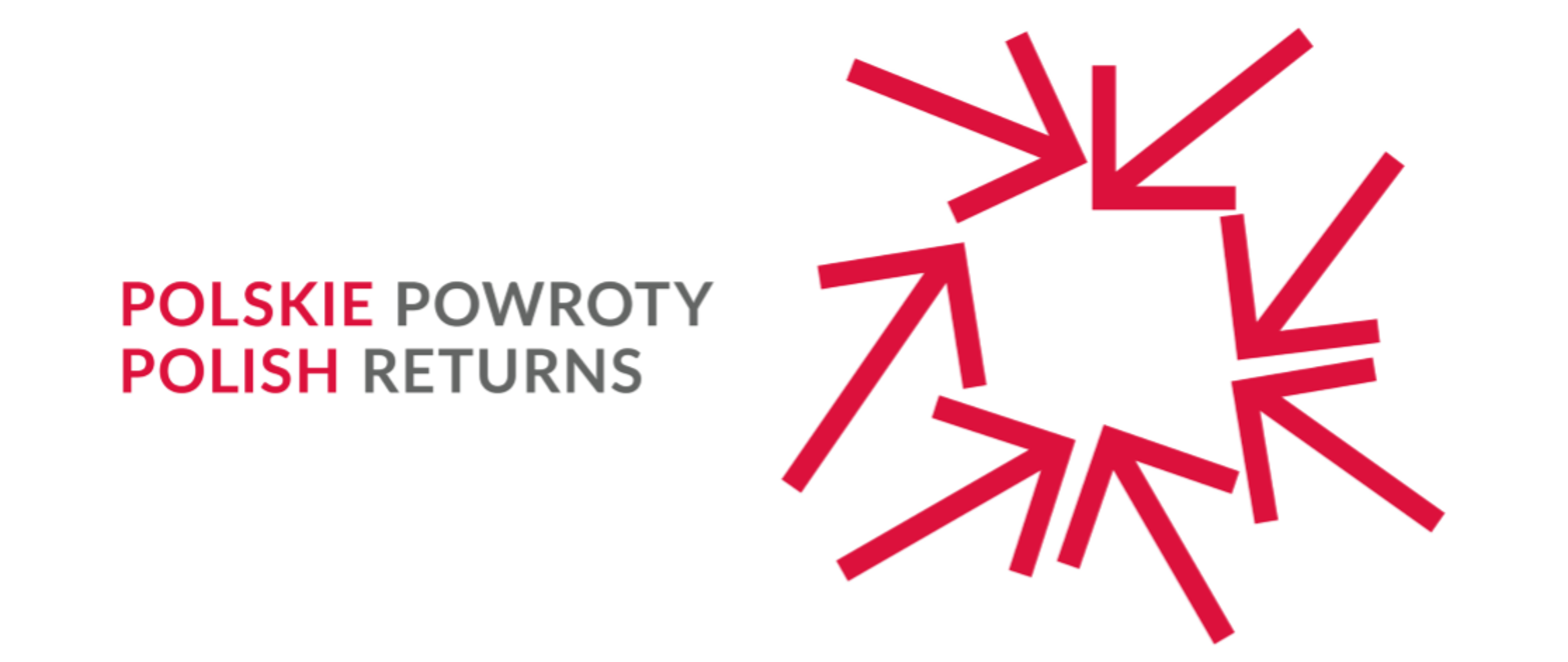 Grafika z napisem Polskie powroty - polish returns.