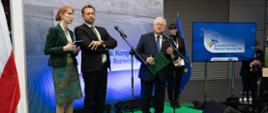 Minister Czesław Siekierski and Christophe Hansen, EU Commissioner for Agriculture and Food during the Congress