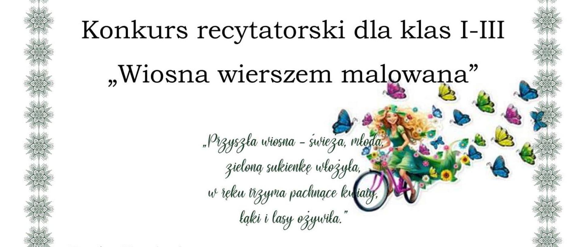 konkurs recytatorski