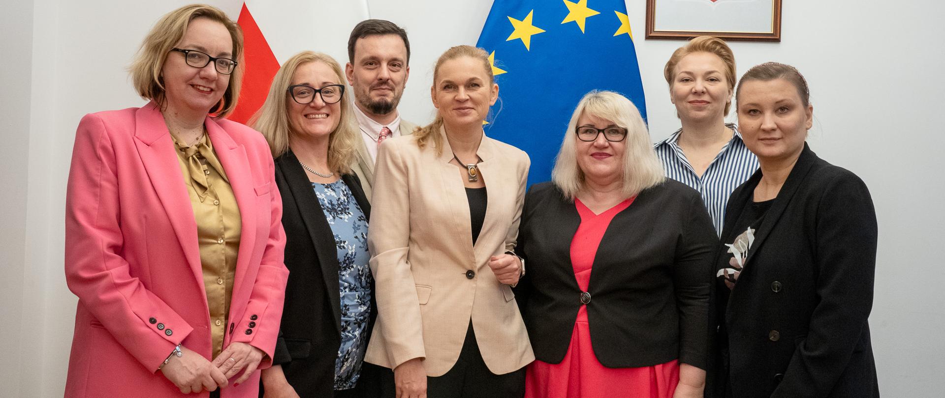 Spotkanie minister Barbary Nowackiej oraz wiceminister Pauliny Piechny-Więckiewicz z przedstawicielami Ogólnopolskiego Związku Zawodowego Psychologów