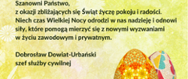 Życzenia od Szefa Służby Cywilnej