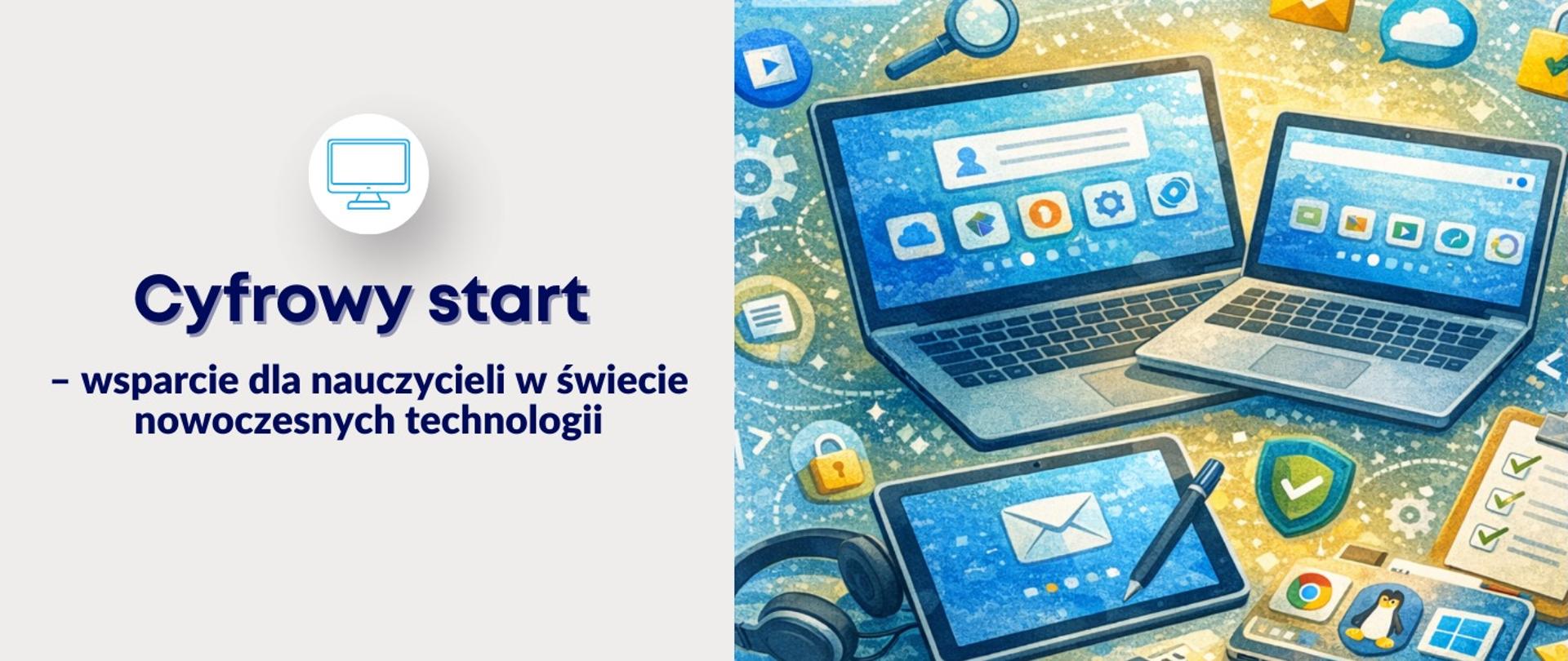 Cyfrowy Start - wsparcie dla nauczycieli w świecie nowoczesnych technologii