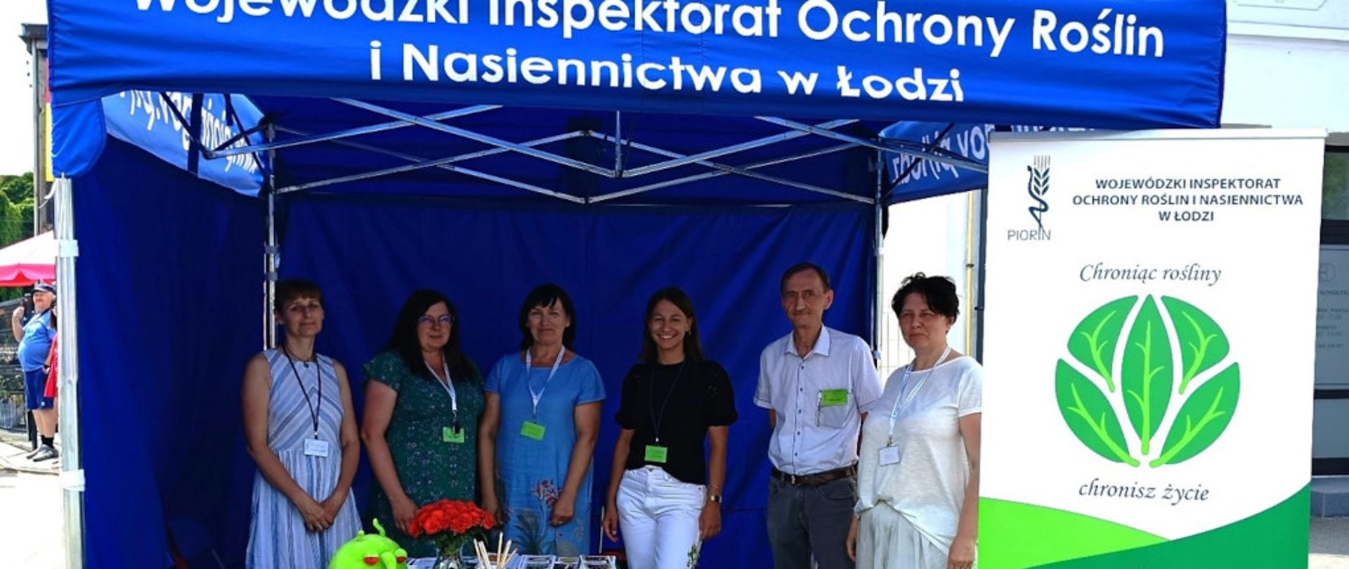 Stoisko Oddziału w Łasku