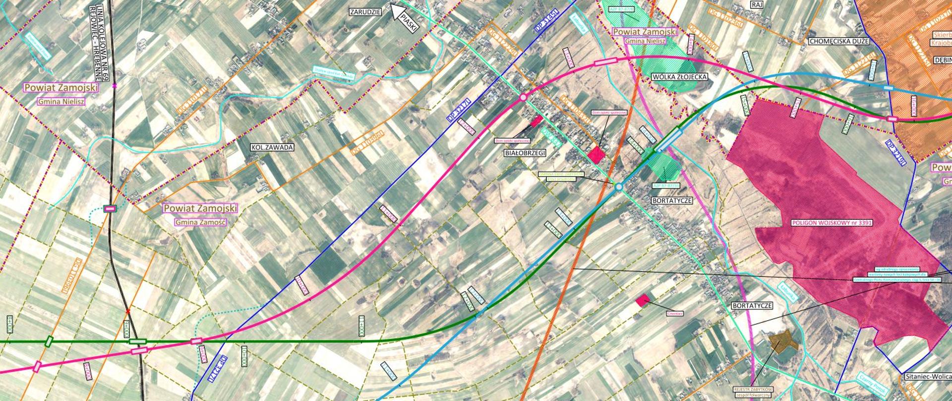 Obwodnica Zamościa - 3 warianty