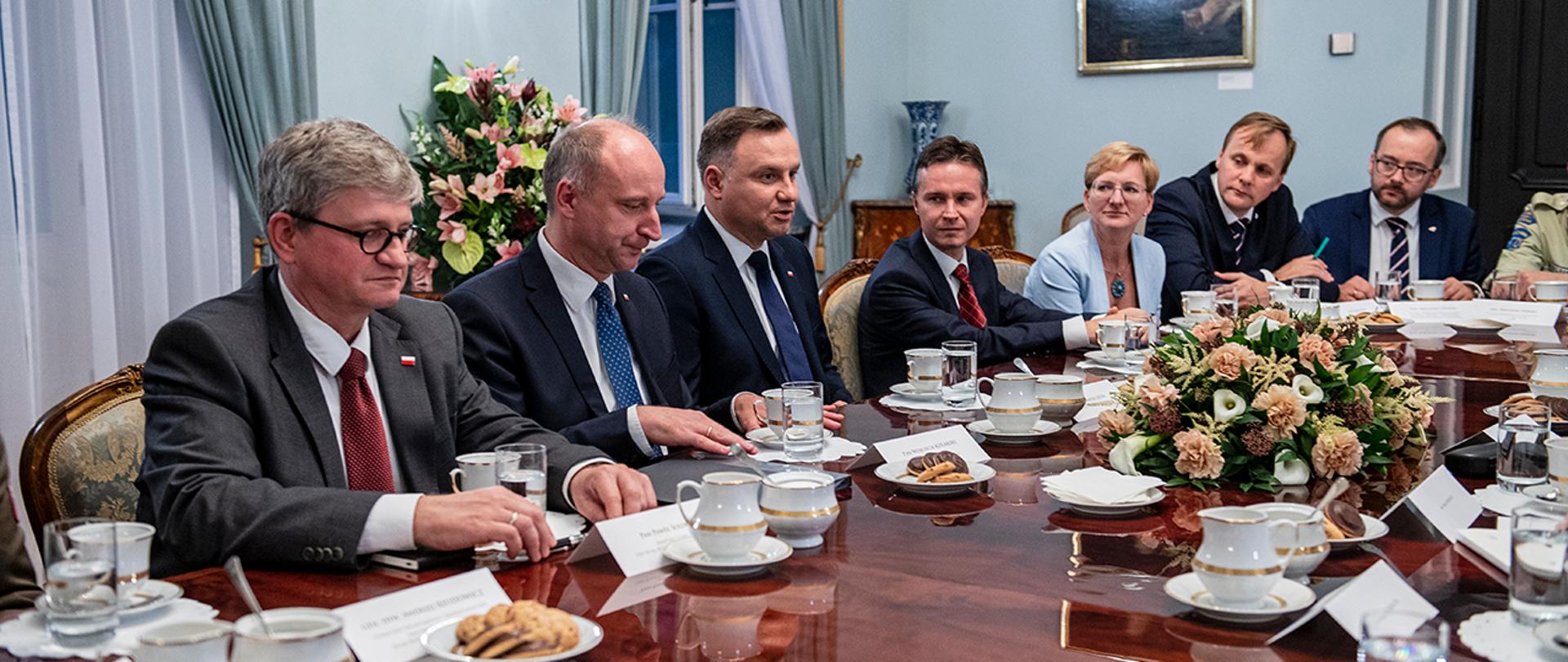 Spotkanie w Pałacu Prezydenckim