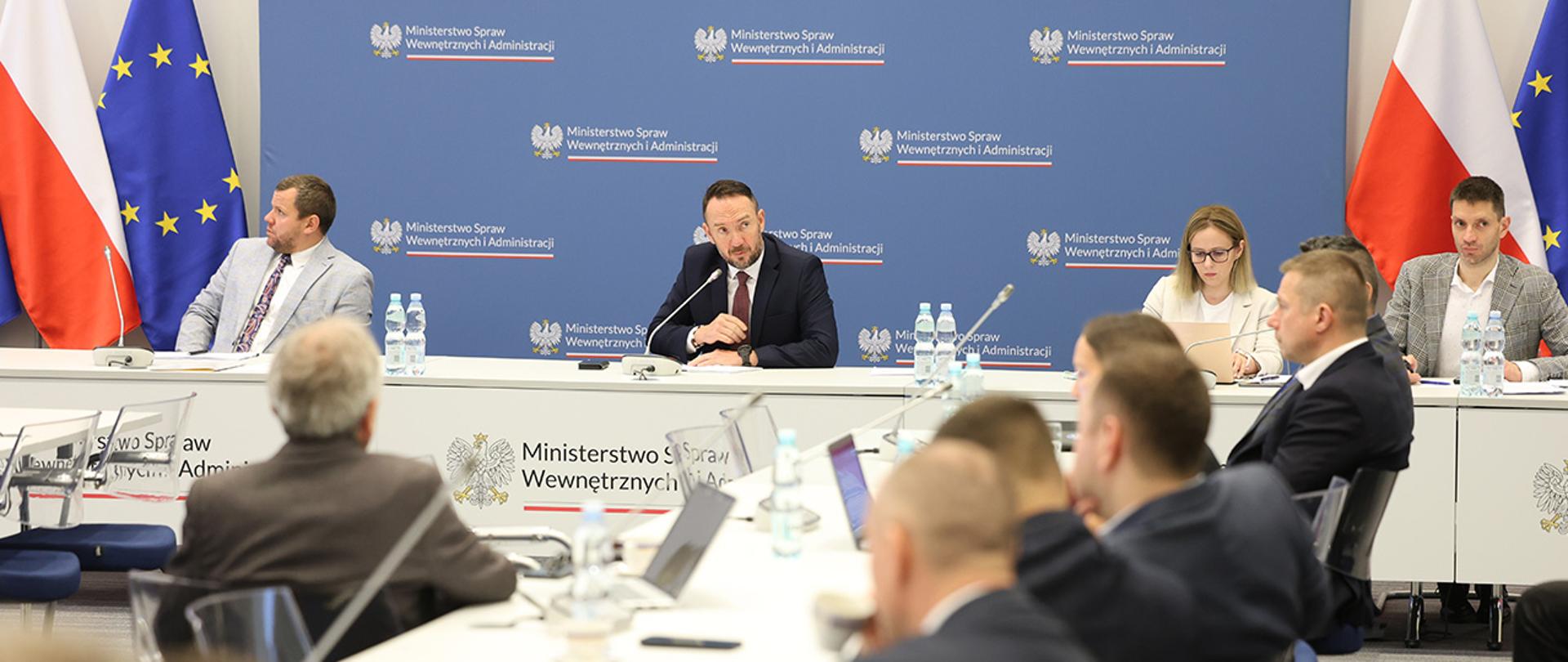 Na zdjęciu widać uczestników spotkania