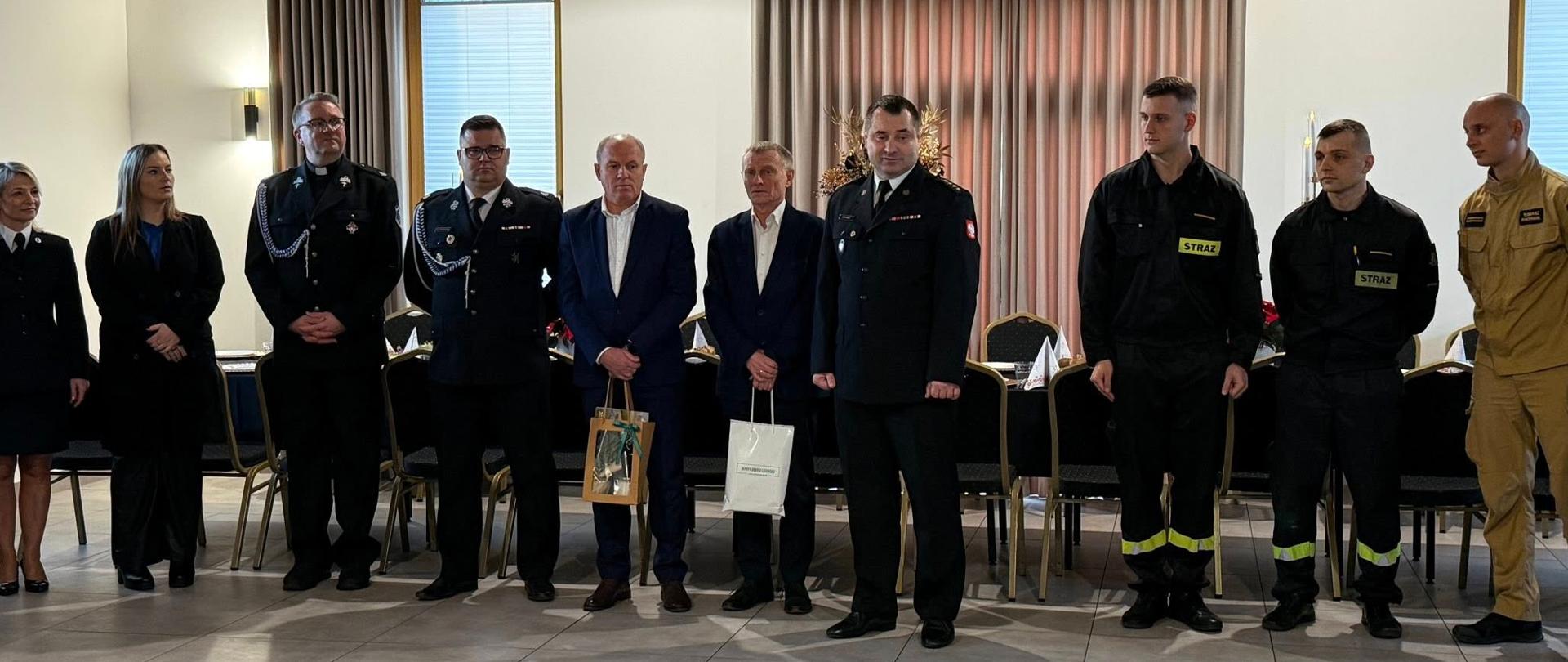 Spotkanie wigilijne strażaków