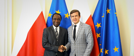 Wizyta ministra sportu i mlodziezy gambii