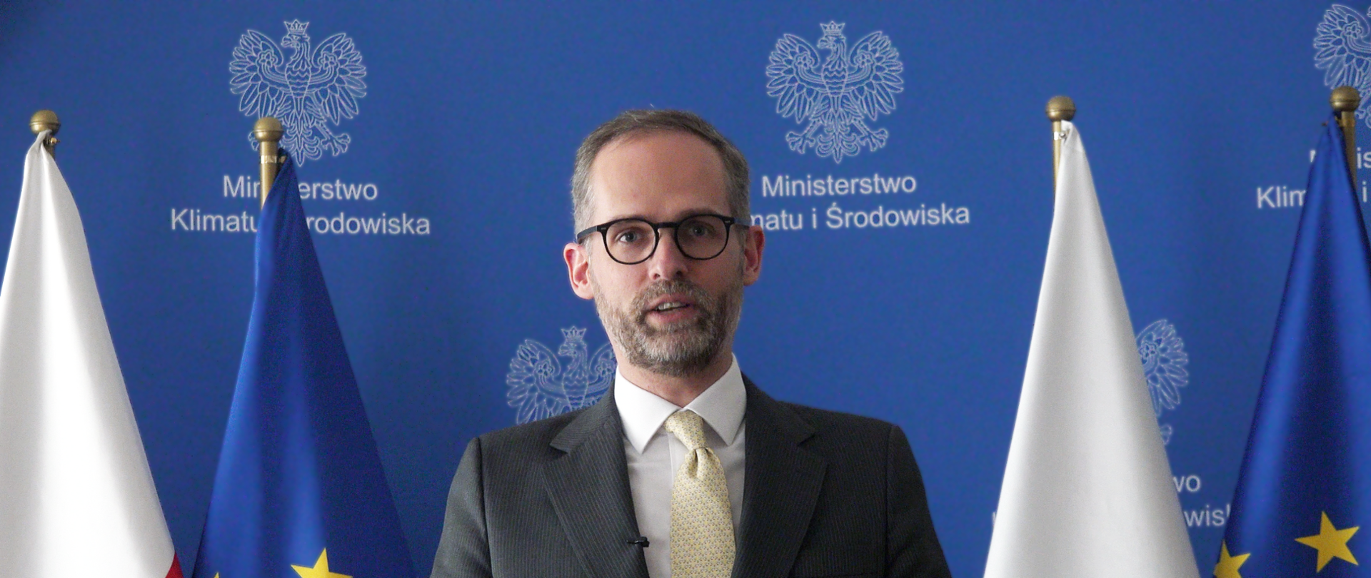 Wiceminister Guibourgé-Czetwertyńskiego podczas przemówienia na Forum Japońskiego Przemysłu Jądrowego 