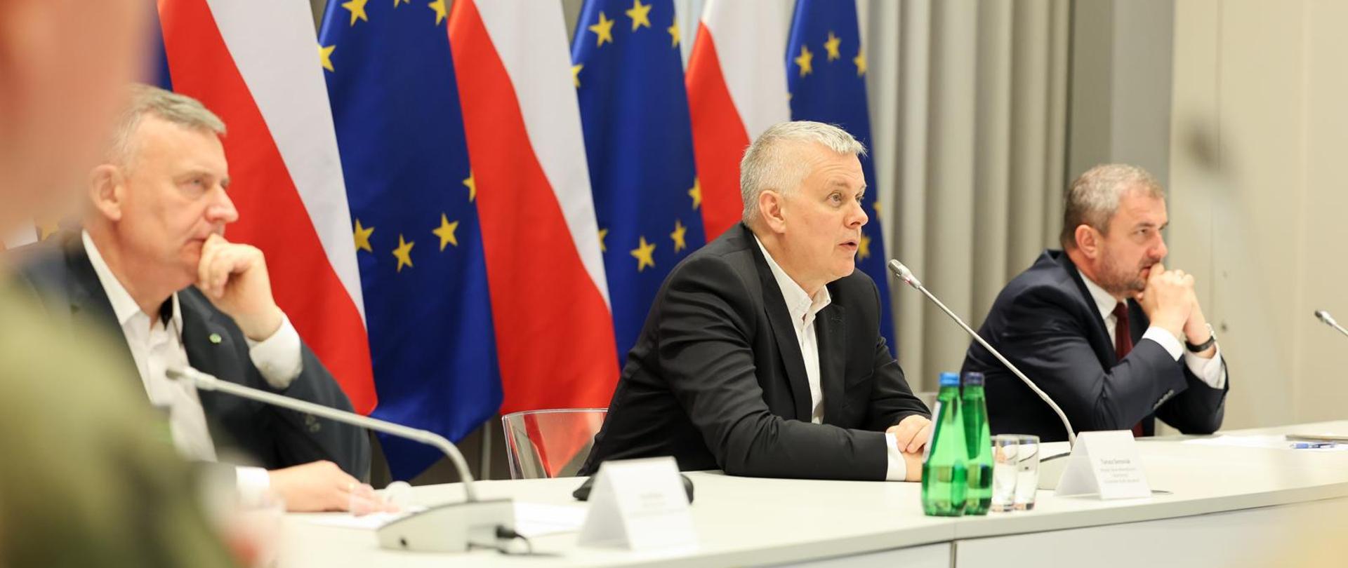 Odprawa dotycząca sytuacji na granicy z Niemcami, Litwą i Białorusią