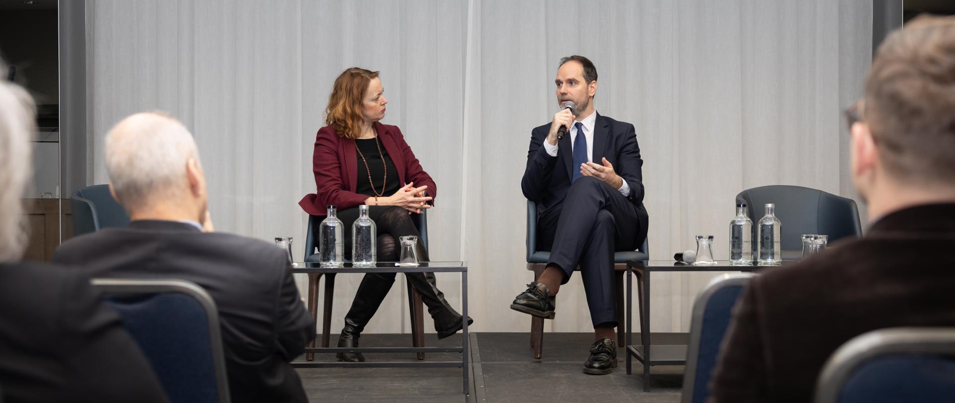 Deputy Foreign Minister Ignacy Niemczycki attends conference marking Bruegel anniversary