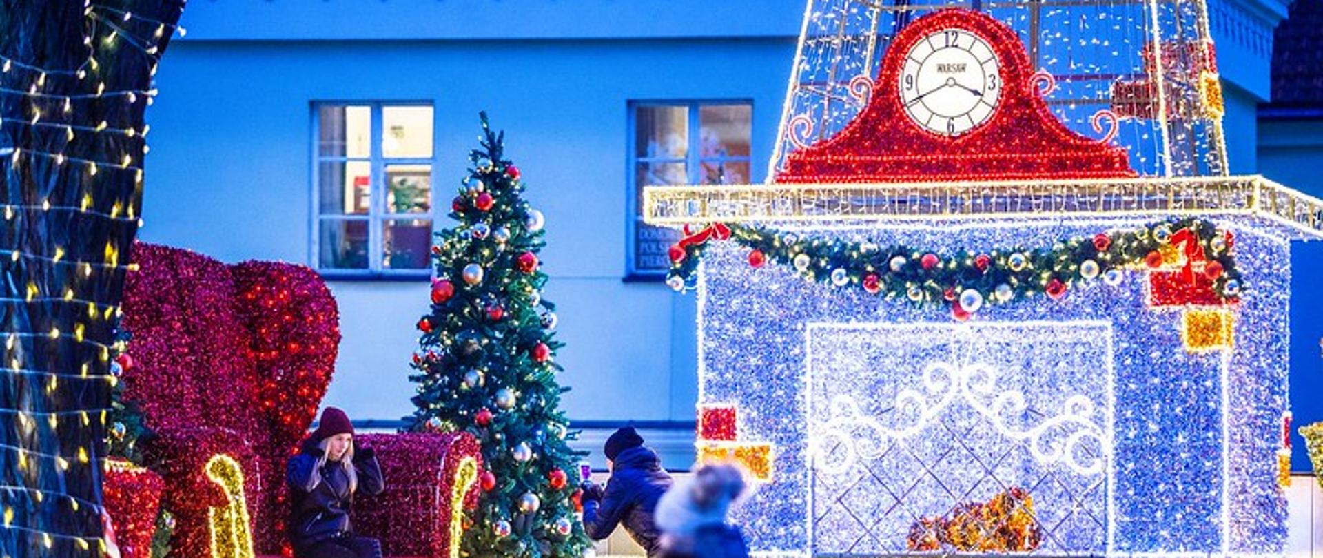 La decoración navideña en Varsovia Foto: Mariusz Cieszewski 