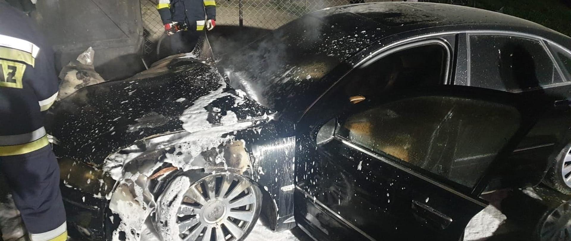 Pożar samochodu