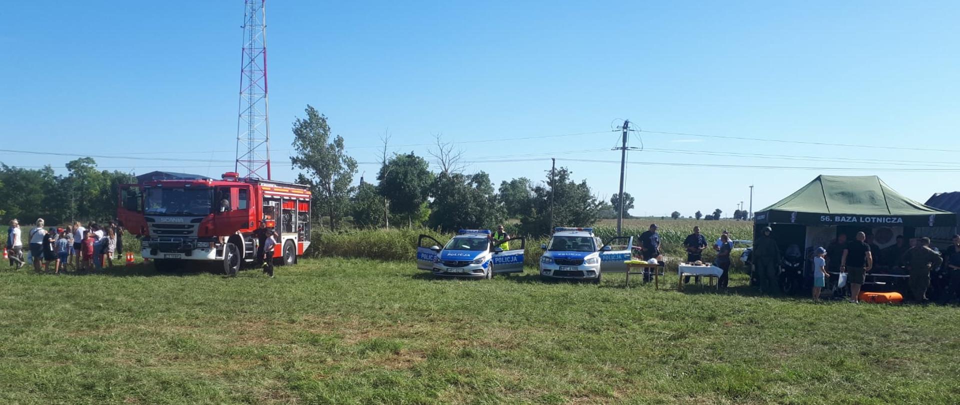 Festyn w miejscowości Trzaski