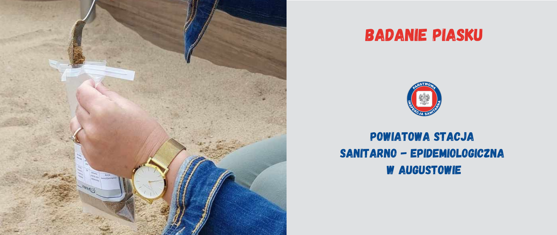 badanie piasku