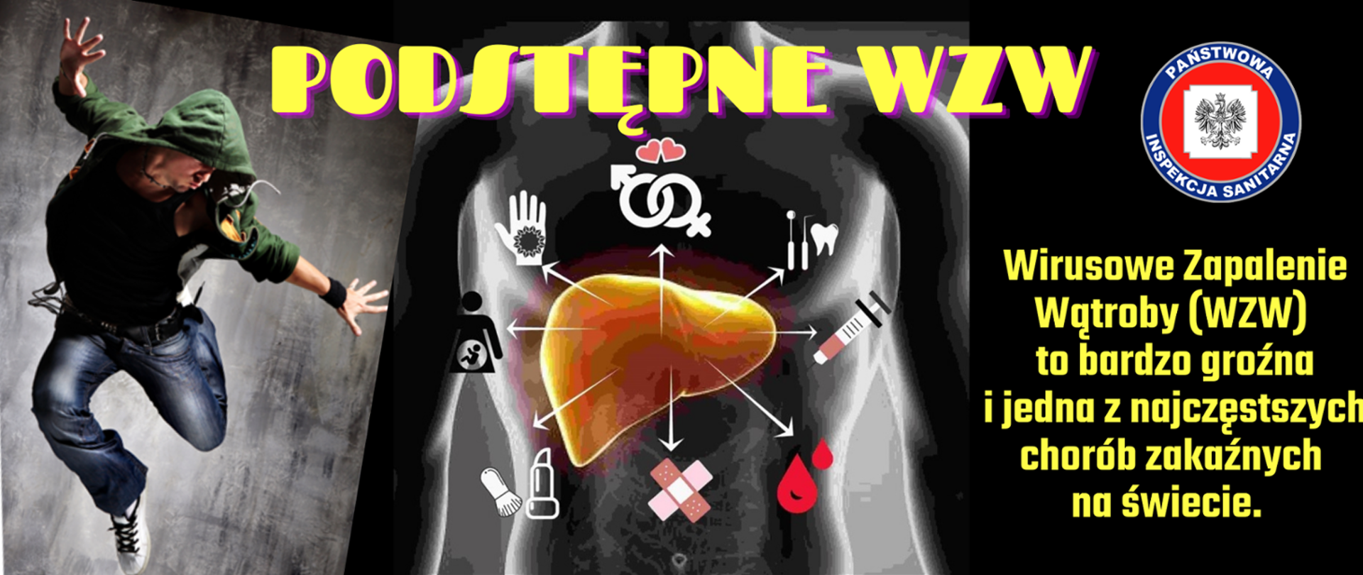 Baner do programu "Podstępne WZW"