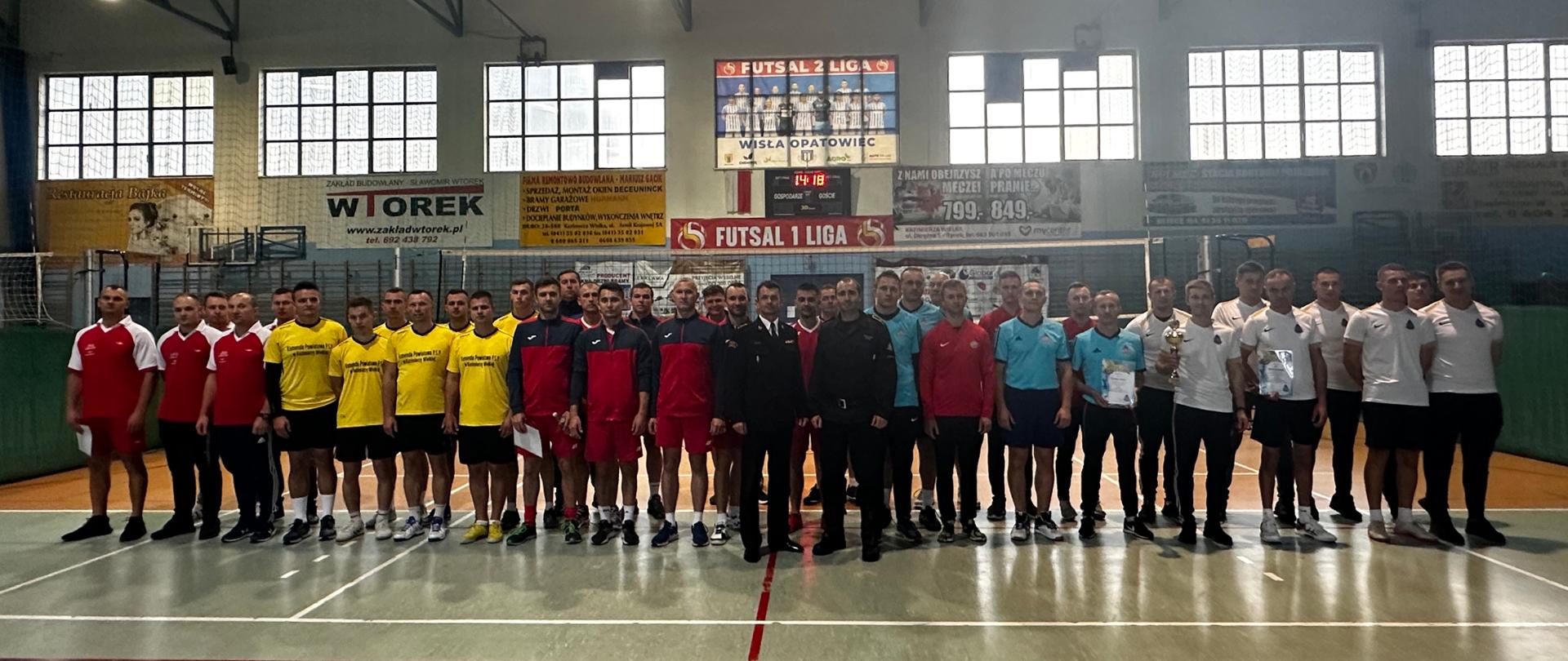 Piłka siatkowa strażaków PSP w Kazimierzy Wielkiej