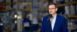 Wizyta premiera Mateusza Morawieckiego w firmie LIBRA Sp. z o.o. - część Grupy Selena w Dzierżoniowie.