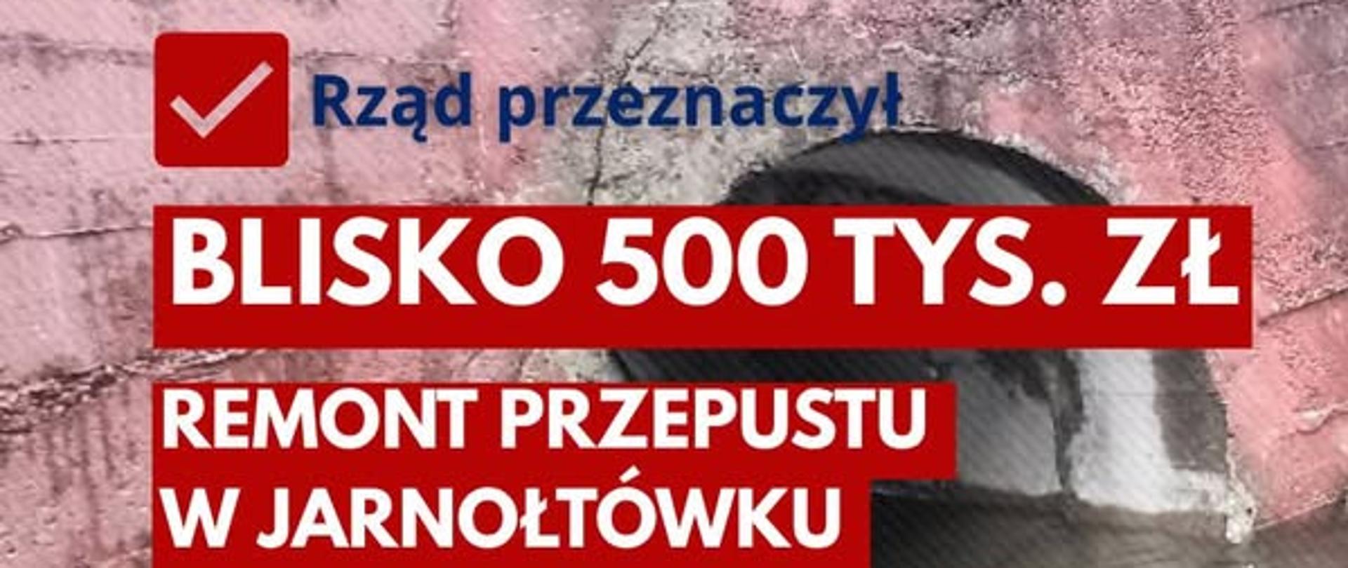 Jarnołtówek - przepust - odbudowa