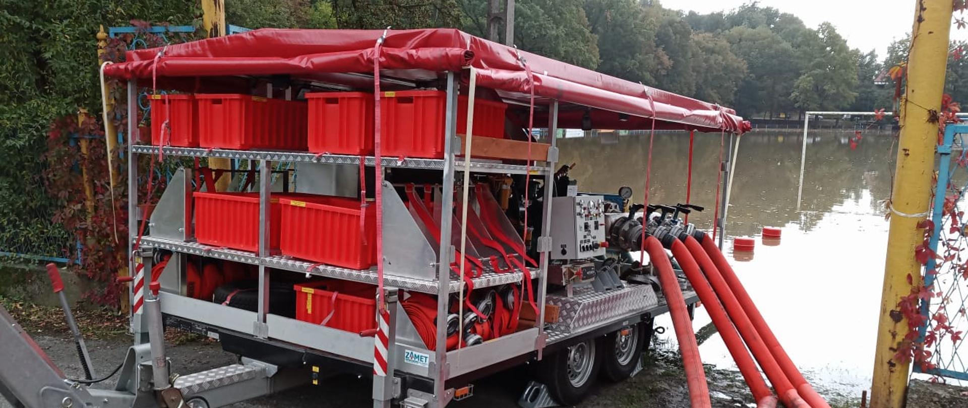 Skutki opadów deszczu październik 2020r.