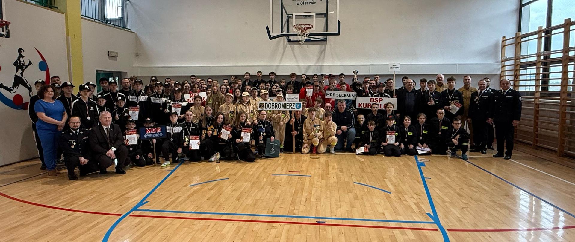 I Powiatowe Halowe Młodzieżowe Zawody Sportowo-Pożarnicze