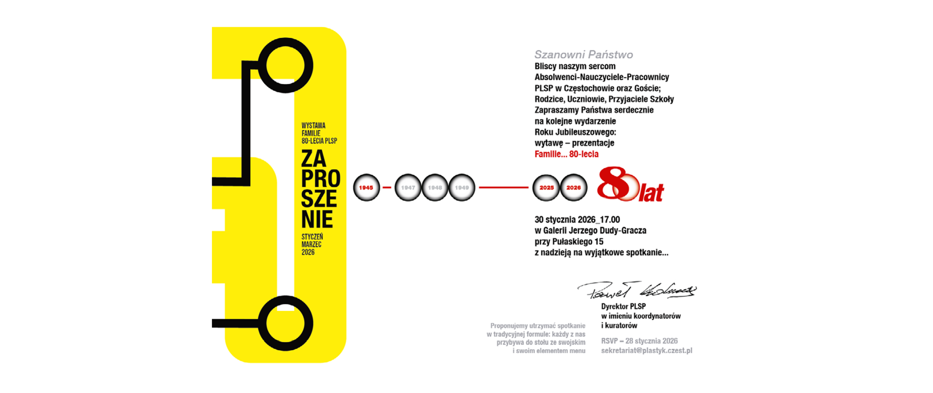 Familie - zaproszenie