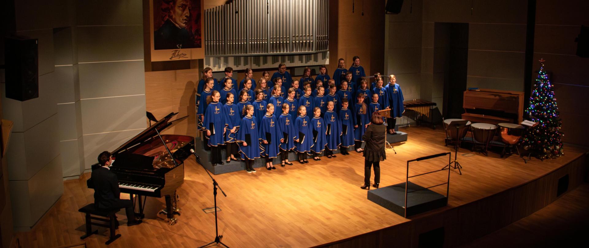 Występu chóru PSM I st.