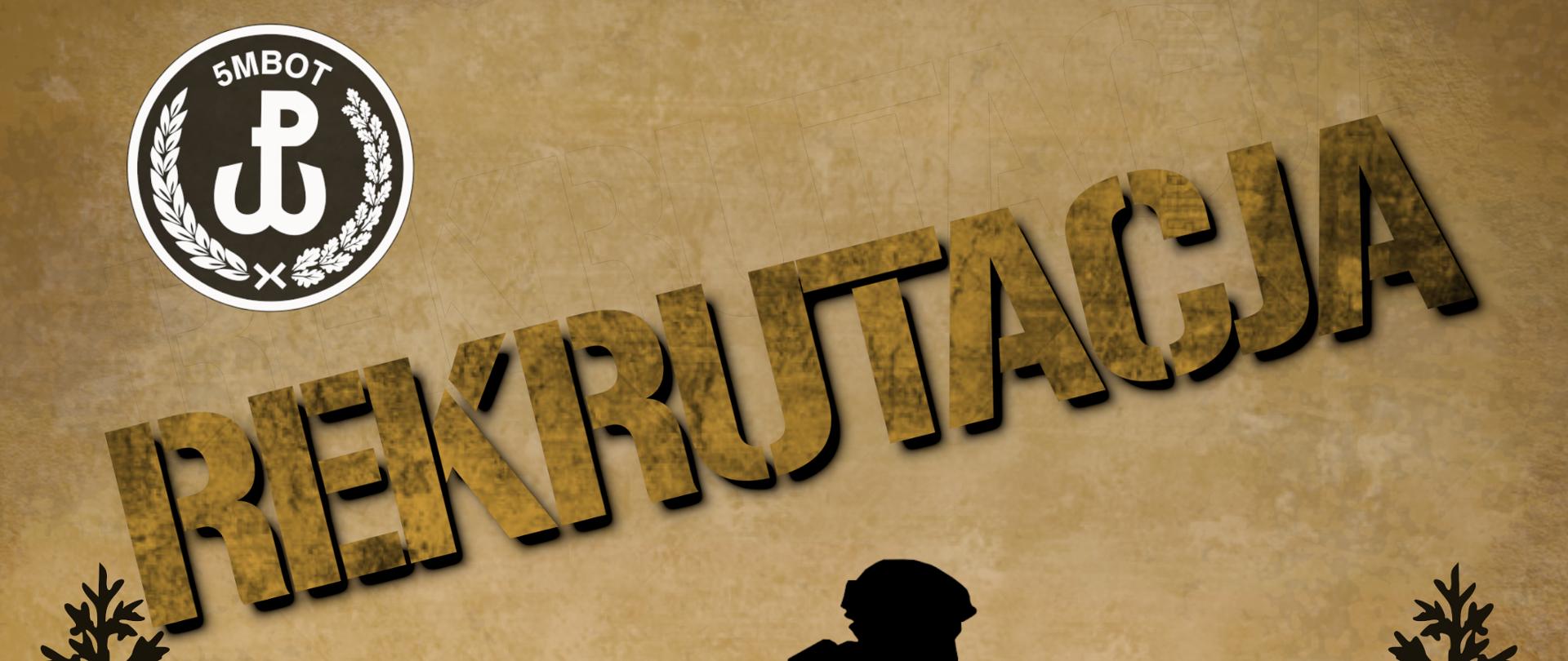 Plakat promujący Mobilne Zespoły Rekrutacyjne. 