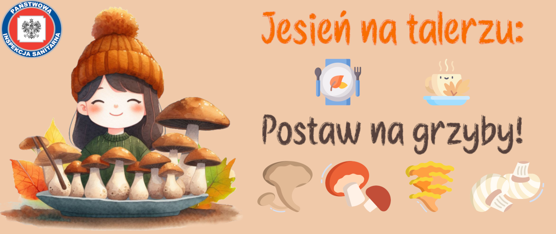 Jesień na talerzu - Grzyby