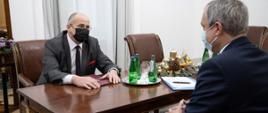Minister Zbigniew Rau meets with Pavel Latushka