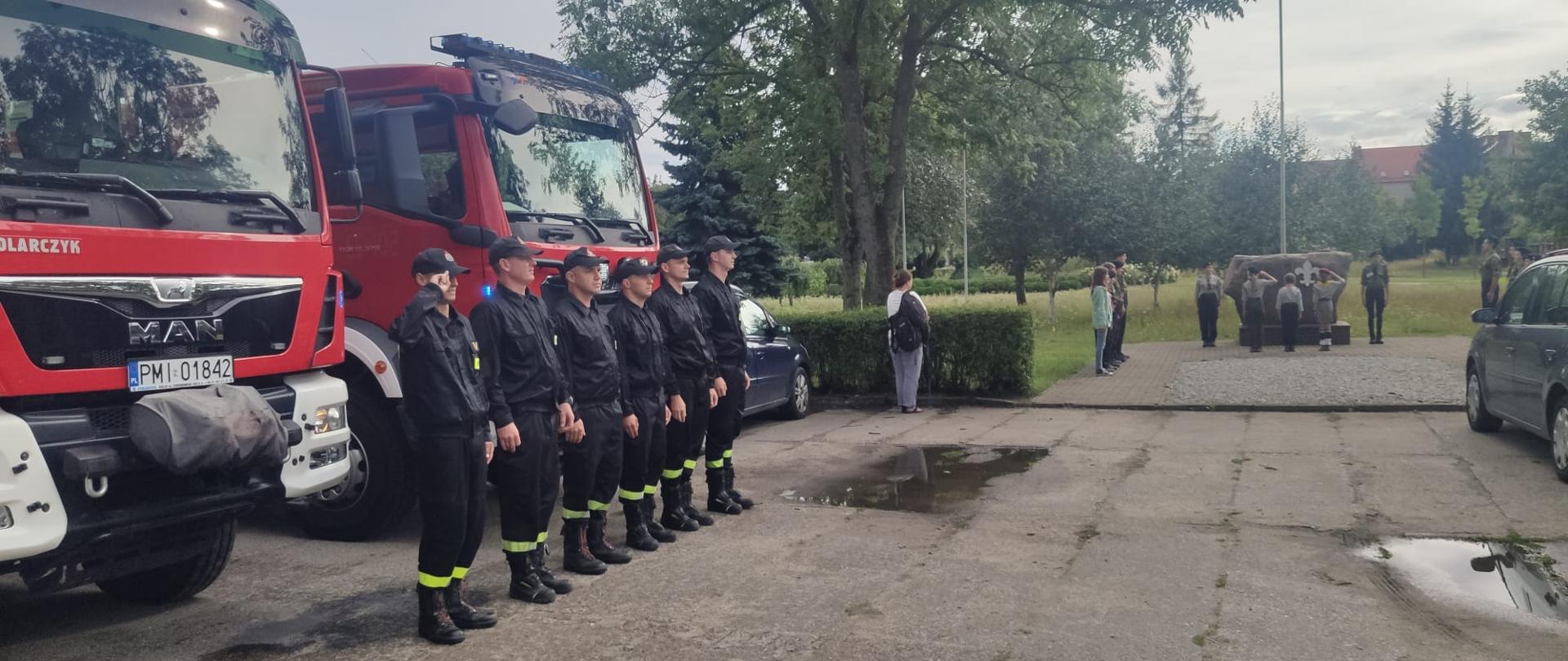 Uczczenie rocznicy wybuchu powstania warszawskiego - JRG Międzychód