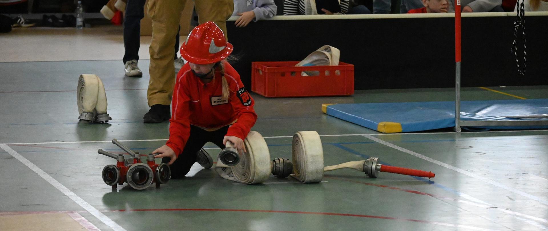 III Halowe Młodzieżowe Zawody Sportowo-Pożarnicze Powiatu Ostródzkiego