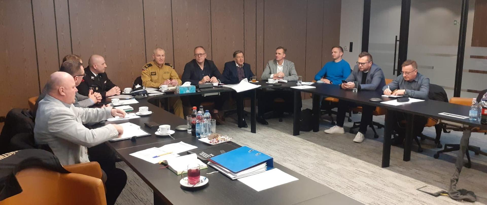 Posiedzenie Zarządu Oddziału Powiatowego ZOSP RP powiatu grajewskiego