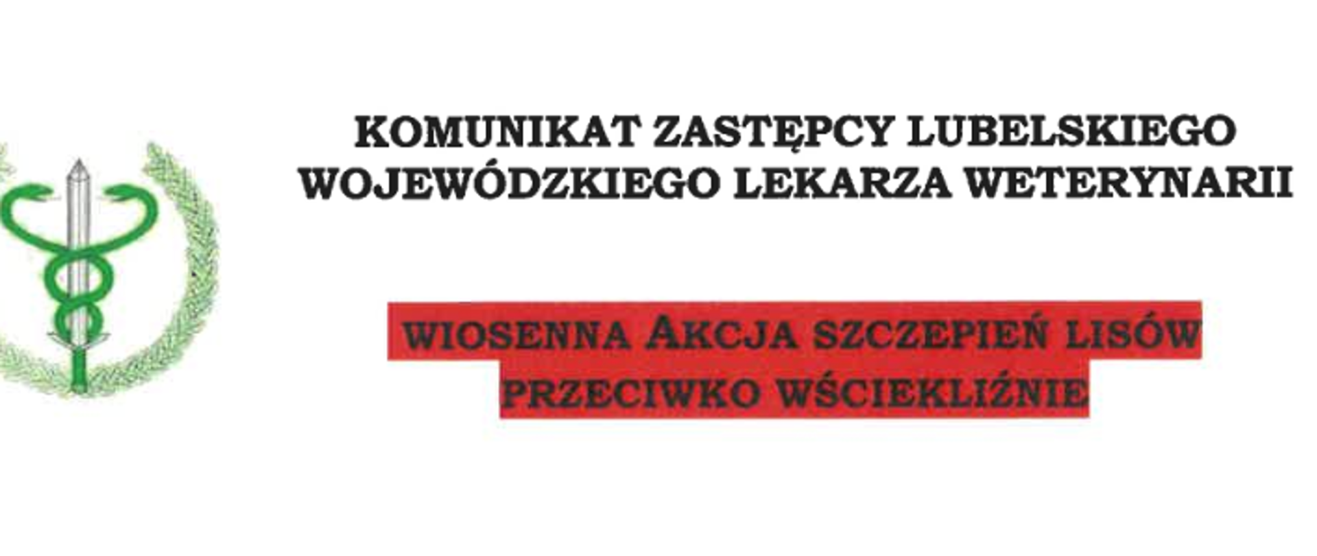 Wiosenna akcja szczepienia lisów 2026