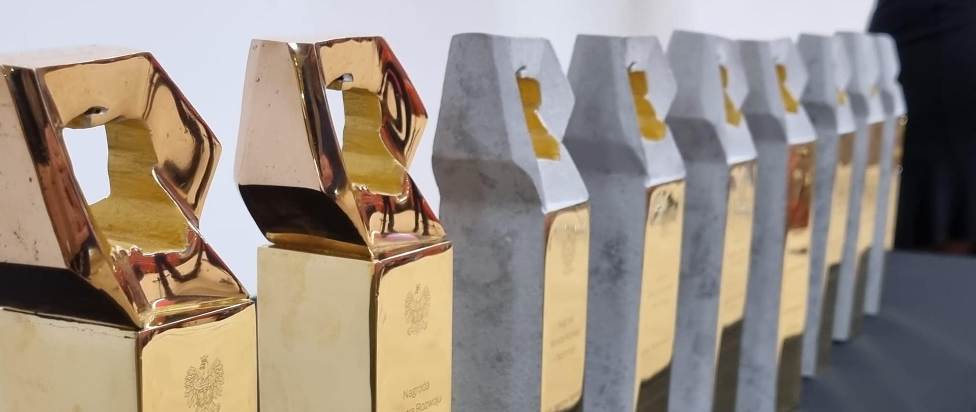 Zdjęcie przyznanych statuetek