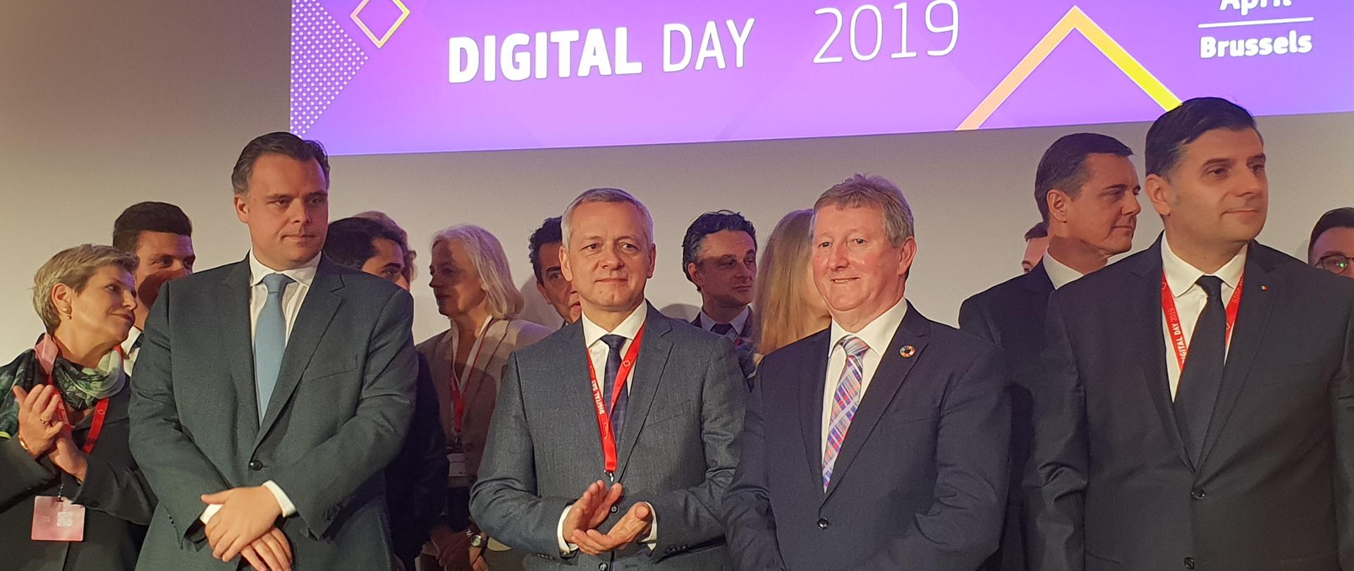 Minister Marek Zagórski wśród uczestników szczytu