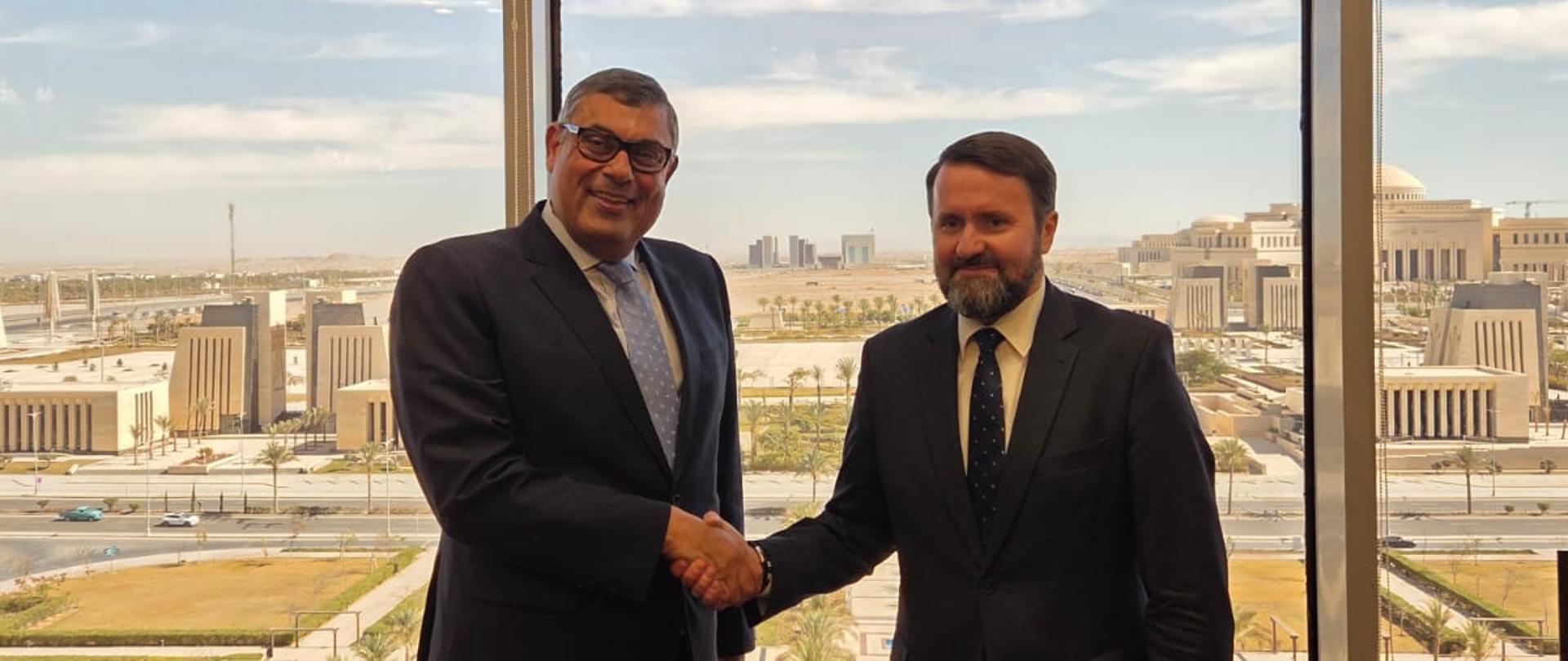 Deputy foreign ministers of Poland and Egypt hold consultations