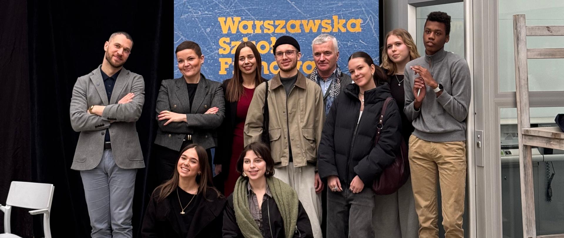 Spotkanie MC z uczniami Liceum Filmowego i Kreacji Gier Wideo, fot. MKiDN