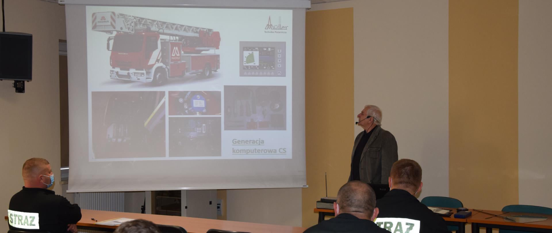 Szkolenie specjalistyczne kierowców-operatorów samochodów z drabiną mechaniczną 