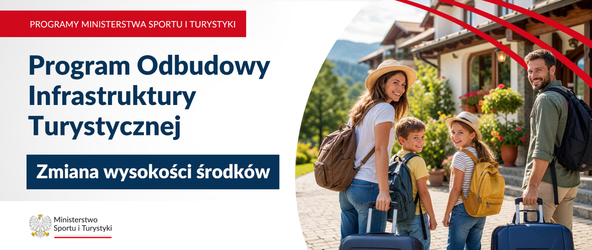 Zmiana Programu odbudowa infrastruktury turystycznej 