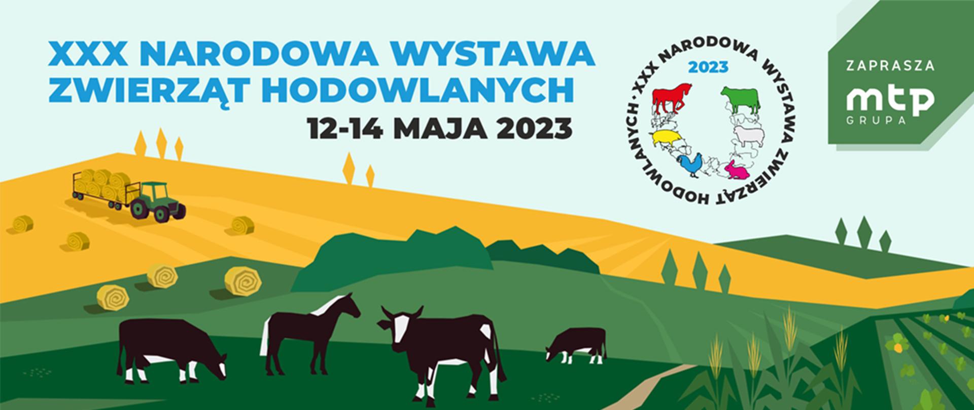 infografika dotycząca XXX Narodowej Wystawy Zwierząt Hodowlanych