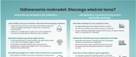INFOGRAFIKA - Odtwarzanie mokradeł: Dlaczego właśnie teraz? 
