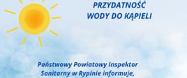Przydatność wody do kąpieli