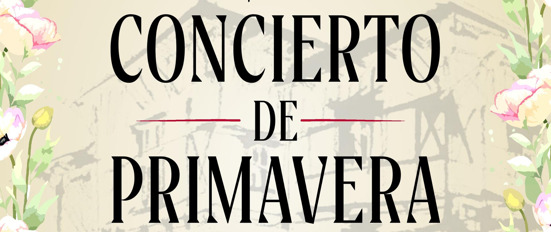 Plakat Koncert Wiosenny